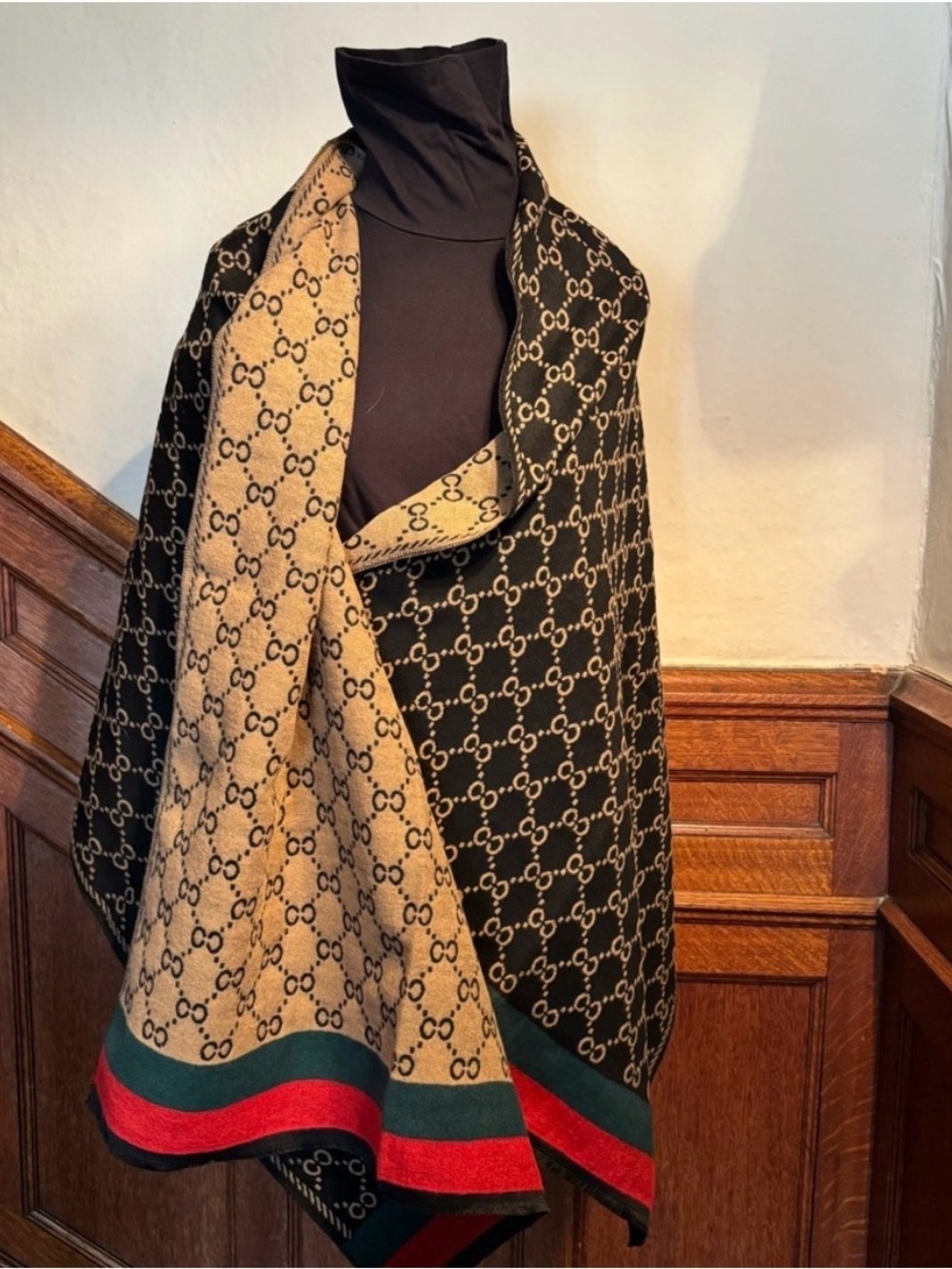 Designer inspired Shawl Scarf Pashmina Wrap throw